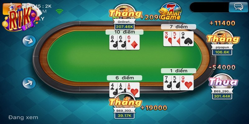 Ba Cây Rikvip là hình thức giải trí có thưởng cực kỳ lôi cuốn
