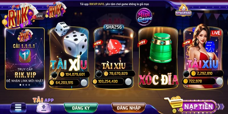 Ưu điểm khi đăng ký Rikvip trở thành hội viên cổng game