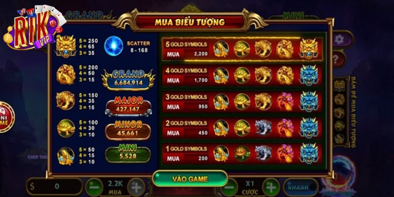 Kho Báu Tứ Linh Rikvip mang đến cơ hội săn nổ hũ cực khủng