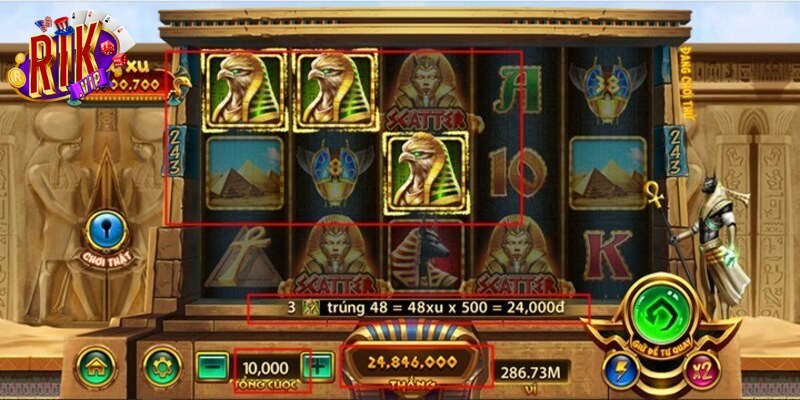Tham gia ngay để chạm tay vào kho báu của các Pharaoh