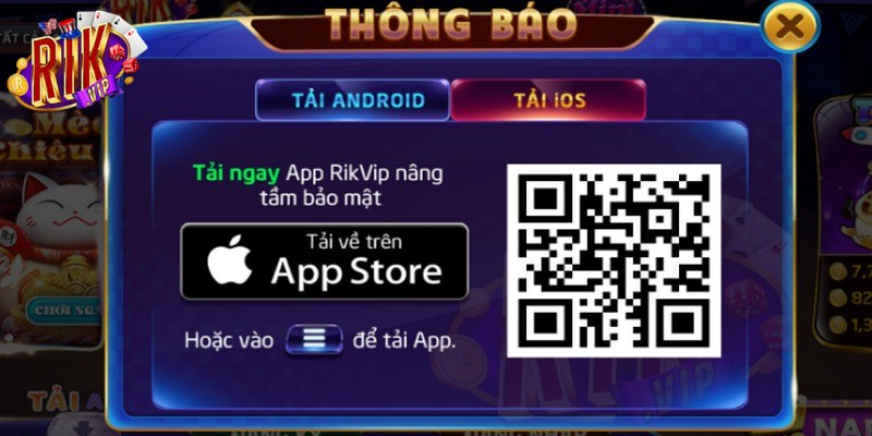 Tải Rikvip – Hướng Dẫn Chi Tiết Cài Đặt Trên Mọi Thiết Bị 2 Tải Rikvip siêu dễ trên Android với vài thao tác đơn giản, nhanh gọn
